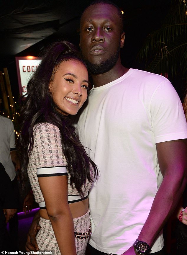 Exes: The couple (pictured in June 2018) split up in 2019 and have remained friends, with Stormzy recently describing their split as 'the biggest loss a man can have'