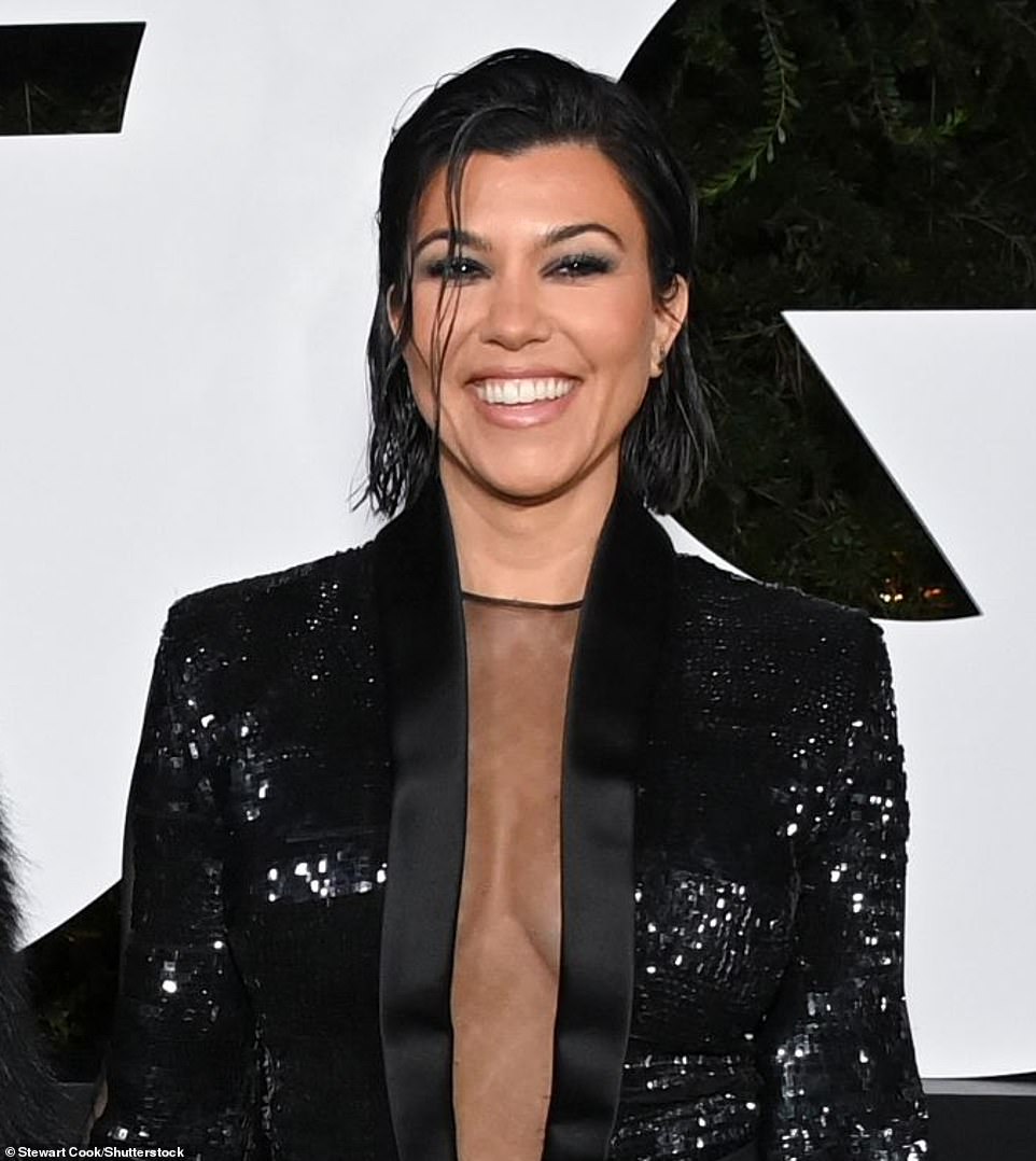 Ready for her close-up! Hairstylist Irinel de León gave Kardashian's natural raven bob a wet look and make-up artist Leah Darcy Pike applied her smoky eye and nude pout