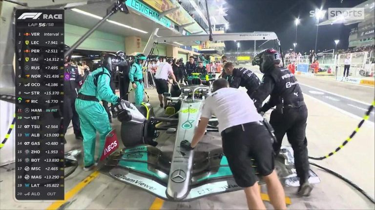 Lewis Hamilton is forced to retire from the Abu Dhabi GP with hydraulic issue!