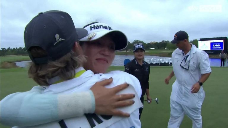 Watch the emotional moment Lydia Ko claims her 19th LPGA title 