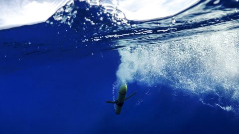 Scientists on the RV Tangaroa used a remote underwater glider to gather data from the water column surrounding the underwater volcano.