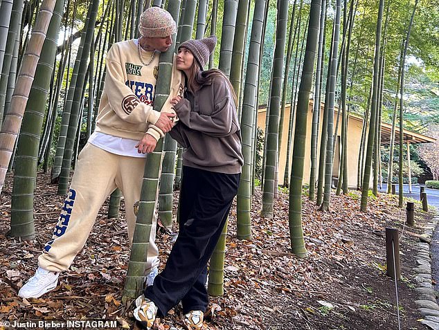 Matching: They both matched in comfortable clothes, with Hailey rocking an oversized sweater and sweatpants, and Justin sporting a yellow sweatsuit