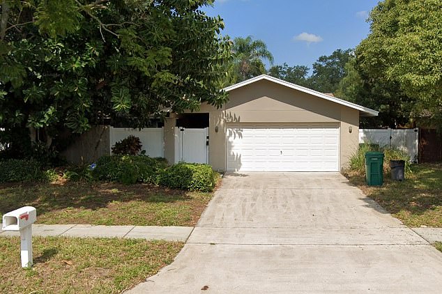 Pictured: Cara's Largo, Florida home where she was confirmed dead by her family and publicist. The cause of death is currently unknown