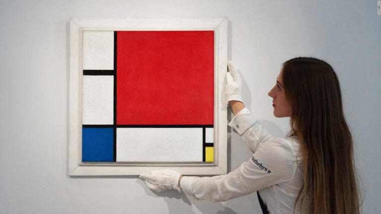 Mondrian painting fetches record $51 million at rare auction