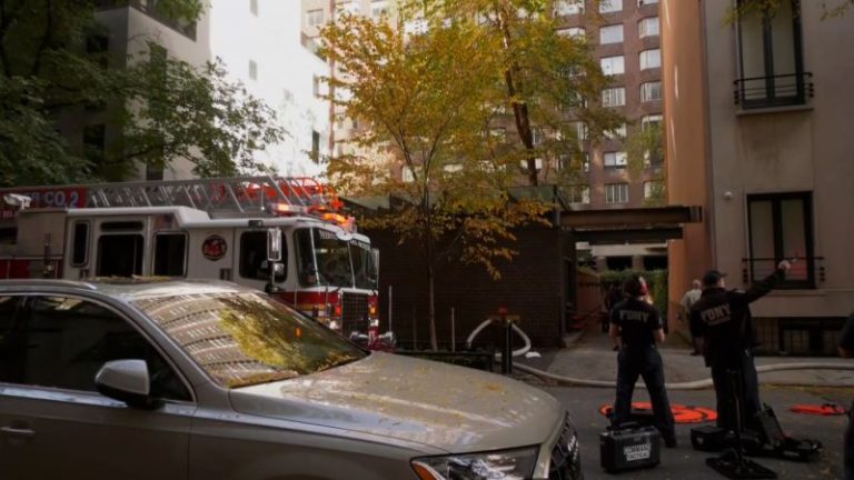 At least 38 were injured in a Manhattan apartment building blaze that was caused by a lithium-ion battery, officials said