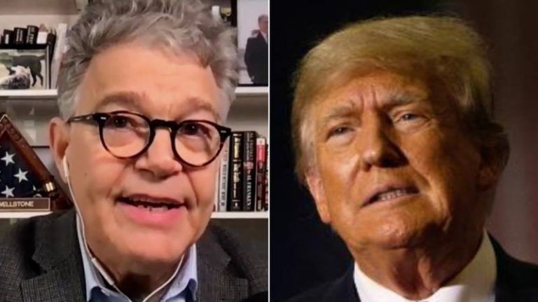 See Al Franken’s reaction to Trump’s 2024 tease