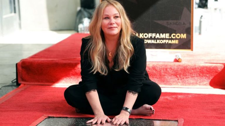 Christina Applegate had some great lines and a few tears at moving Walk of Fame ceremony