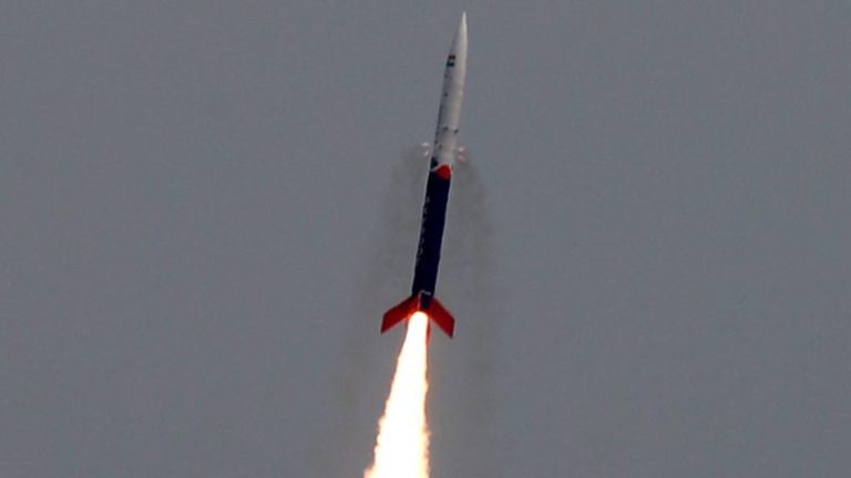 India’s Skyroot launches country’s first private rocket Vikram-S into space