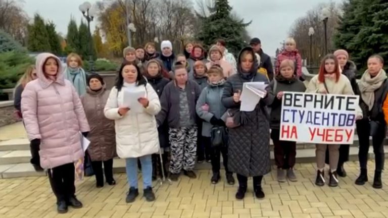 WATCH: Mothers of new Russian soldiers demand their sons be returned home