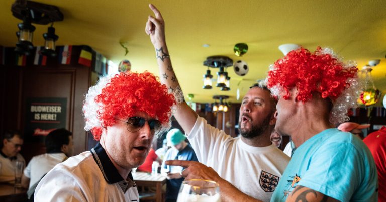 England Had a World Cup Game, but First Its Fans Had a Quest. For Beer.