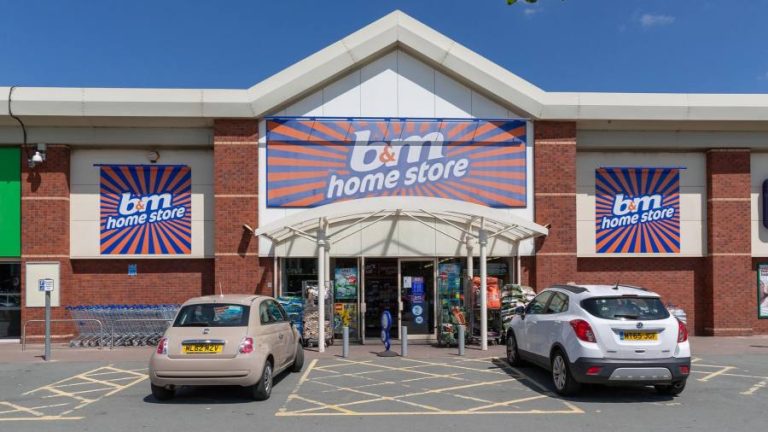 Discount retailer B&M reports fall in sales and profits