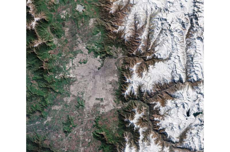 Earth from Space: Santiago, Chile