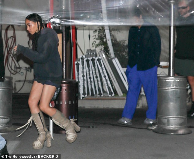 FKA twigs steps out for dinner with Brazilian choreographer Juliano Nunes in LA