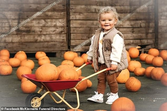 Family pay tribute to Noah McAleese, two, who died in a ‘tragic’ incident on an Antrim farm