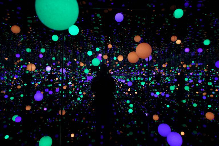 Never been to a Yayoi Kusama exhibit? Then this video is the next best thing