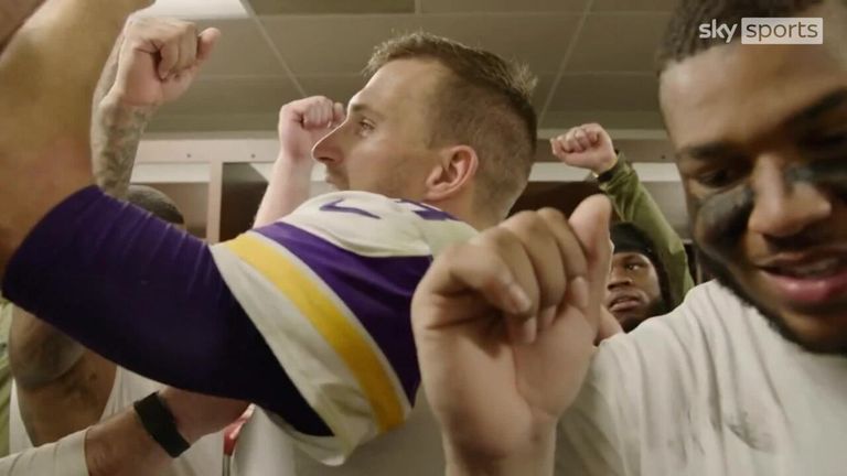 Kirk Cousins celebrates Vikings win | ‘You like that?!’ | Video | Watch TV Show