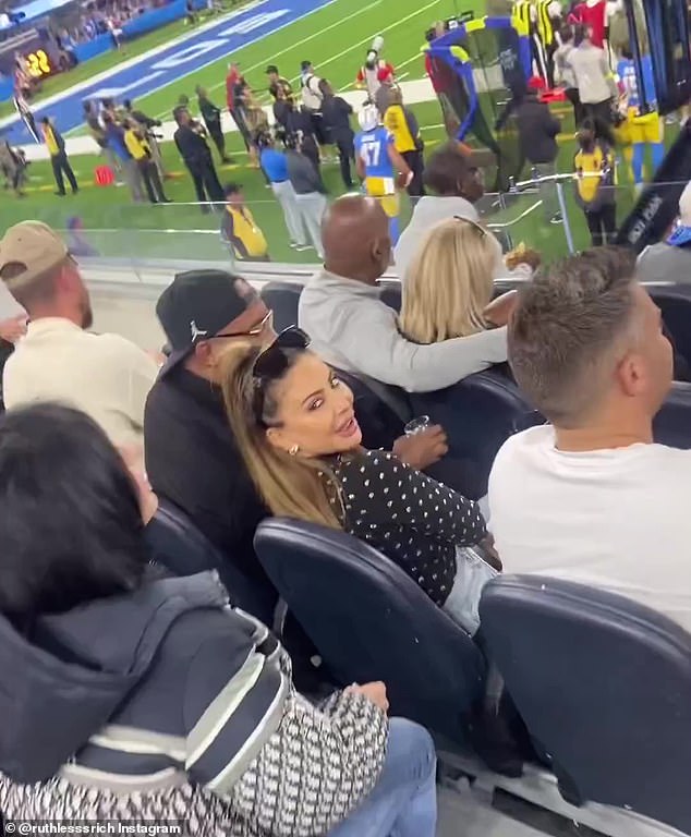 Larsa Pippen, 48, HECKLED as she attends game with Michael Jordan’s son Marcus, 31