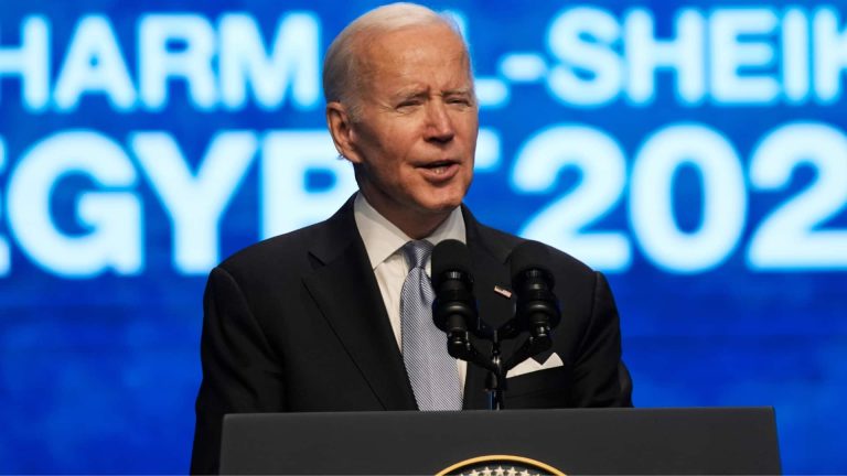 Biden reaffirms commitment to climate progress at COP27