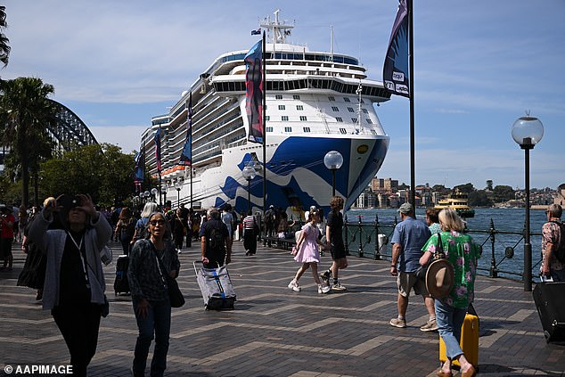 Majestic Princess cruise slammed by health experts after 800 Covid passengers disembark in Sydney