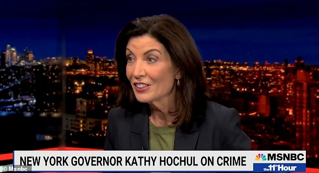 NY Gov. Hochul is slammed by woke MSNBC anchor for NYC’s out-of-control crime wave