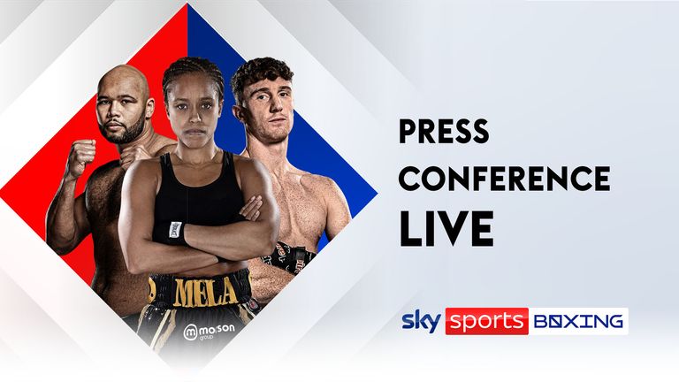 Manchester fight night presser