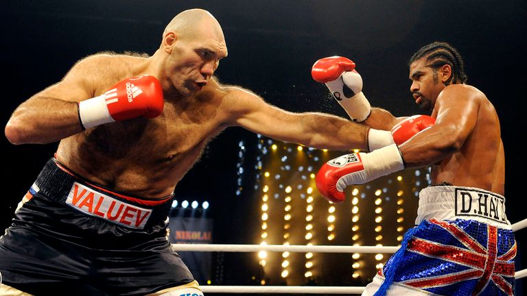 OTD: David Haye v Nikolai Valuev | Hayemaker tames huge giant! | Video | Watch TV Show