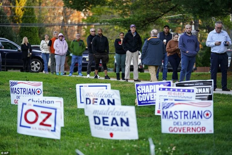 Polls OPEN on the East Coast in what’s expected to be a blowout Election Day for Republicans