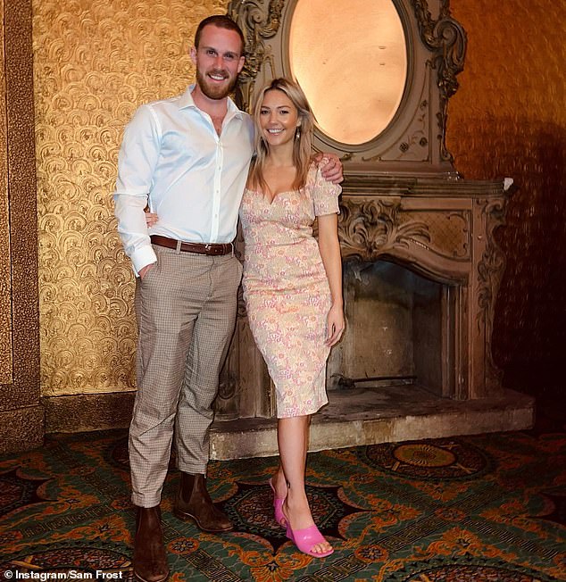 Pregnant Sam Frost gives fans an update on her health after suffering a terrifying fall