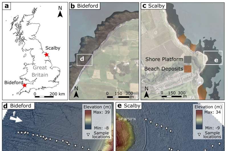 Sea level rise to dramatically speed up erosion of rock coastlines by 2100