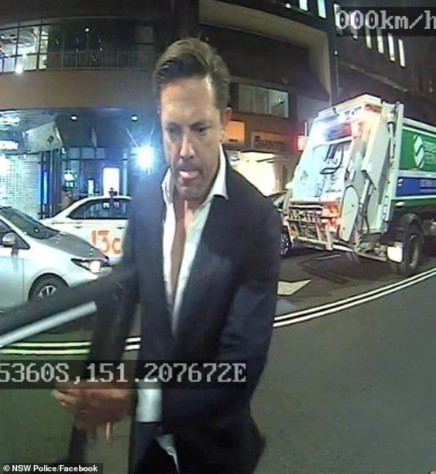 Sydney businessman allegedly steals a taxi in bizarre footage