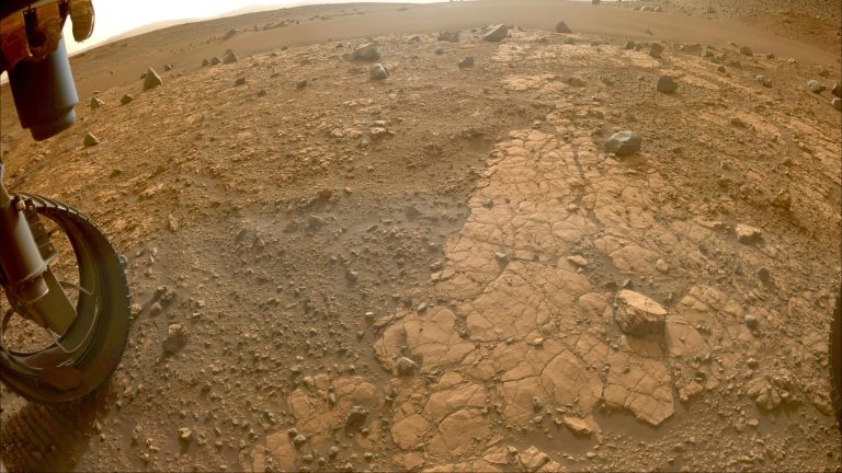 NASA’s Perseverance Mars Rover Investigates Intriguing Martian Bedrock