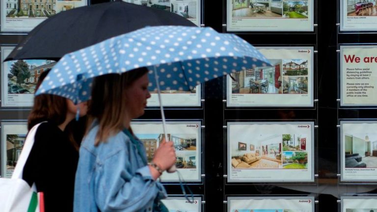 UK house-buying demand falls at fastest pace since 2020 lockdown