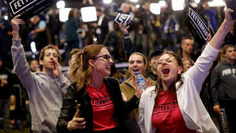 ‘It’s all about abortion’: how women swung the vote towards Democrats