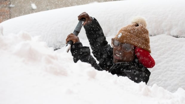 Buffalo slammed with lake-effect snow, as storm hits parts of N.Y. state hard