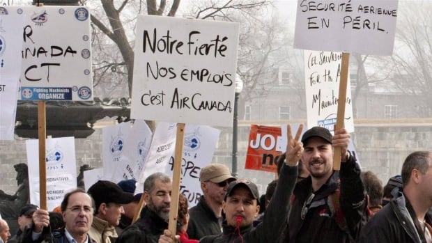 Former workers of Aveos win their battle against Air Canada