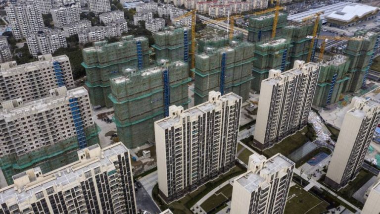 Chinese property stocks soar on hopes of turning point for sector