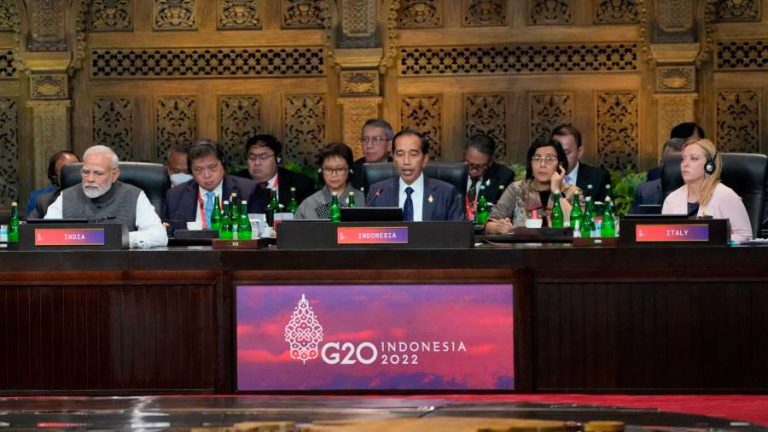 G20 leaders to agree draft communiqué rejecting ‘era of war’