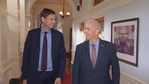 David Eby being sworn in as B.C.’s new premier