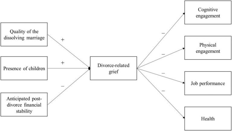 How divorcing affects individuals at work