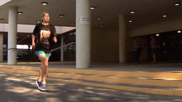 Grieving mother running a marathon a day around B.C. ministry building to raise awareness of drug crisis