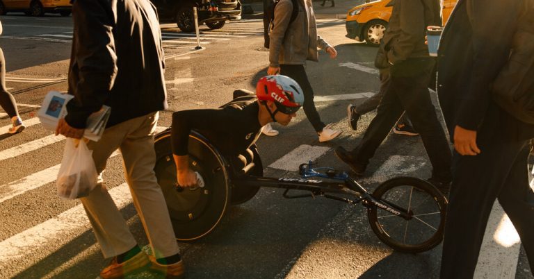 How Daniel Romanchuk, a Top Wheelchair Marathoner, Moves Through New York City