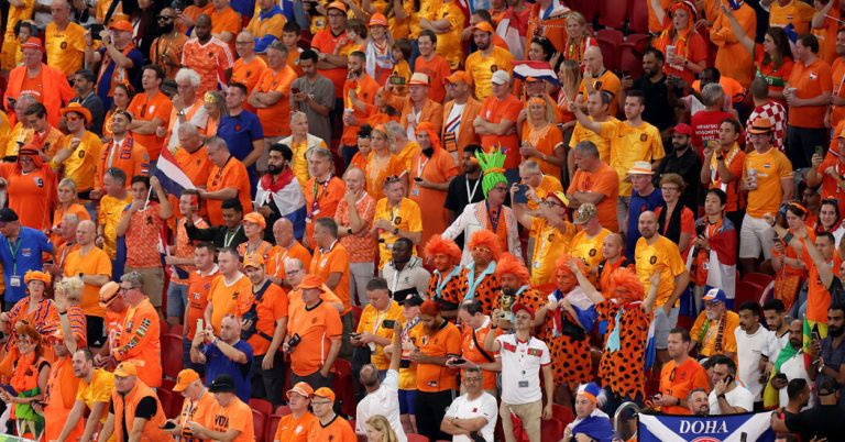 Dutch Fans Stand by Their Team, if Not the World Cup