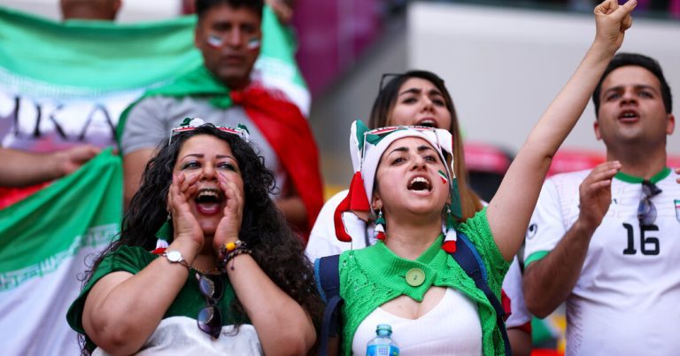 At the World Cup Iran’s Anthem Was a Tense Moment For Players and Fans