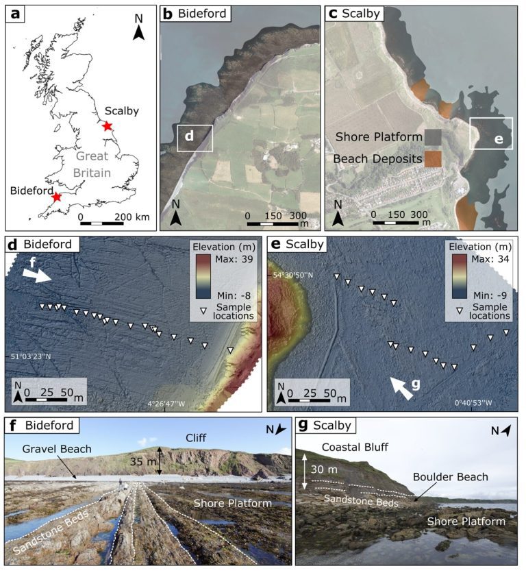 Sea level rise to dramatically speed up erosion of rock coastlines by 2100