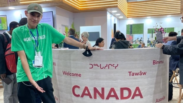 High school student from northern Sask. First Nation representing youth at COP27 in Egypt