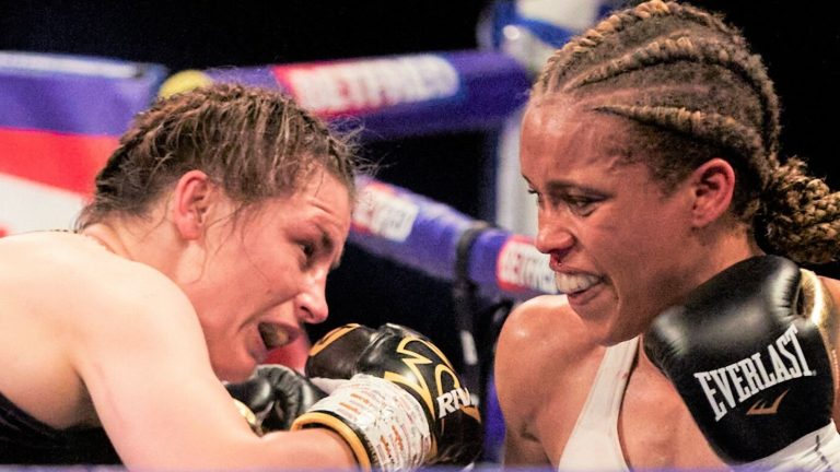 Natasha Jonas would target KO win over Katie Taylor in rematch and British star could also feature in Claressa Shields’ plans | Boxing News