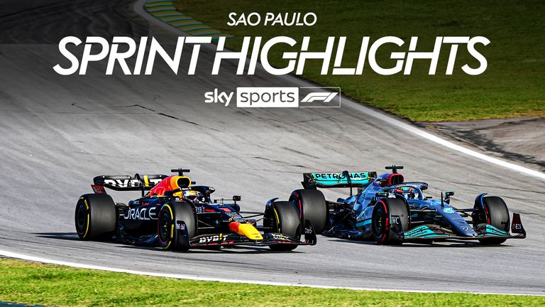 Sao Paulo GP Sprint highlights – Russell overcomes Max in epic battle