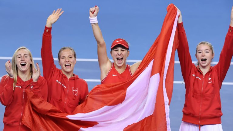 Billie Jean King Cup: Belinda Bencic and Jil Teichmann see Switzerland beat Australia and win title for first time | Tennis News