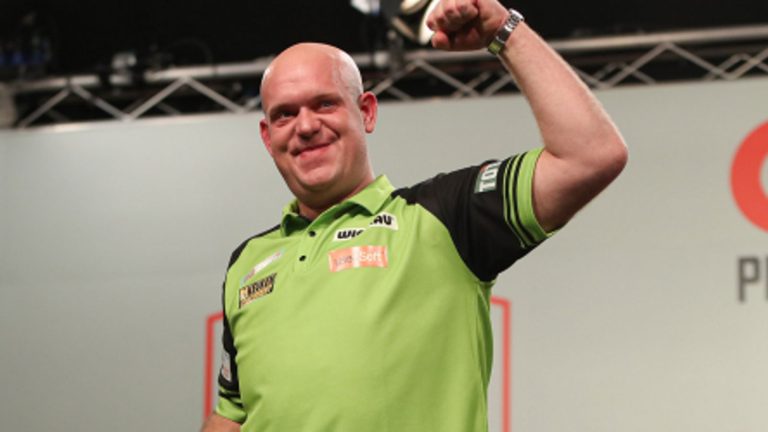 Darts Players Championship: Michael van Gerwen and John Cross survive scares to advance to quarter-finals | Darts News