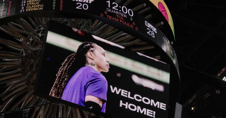 With Brittney Griner’s Release, Anxiety turns to Relief